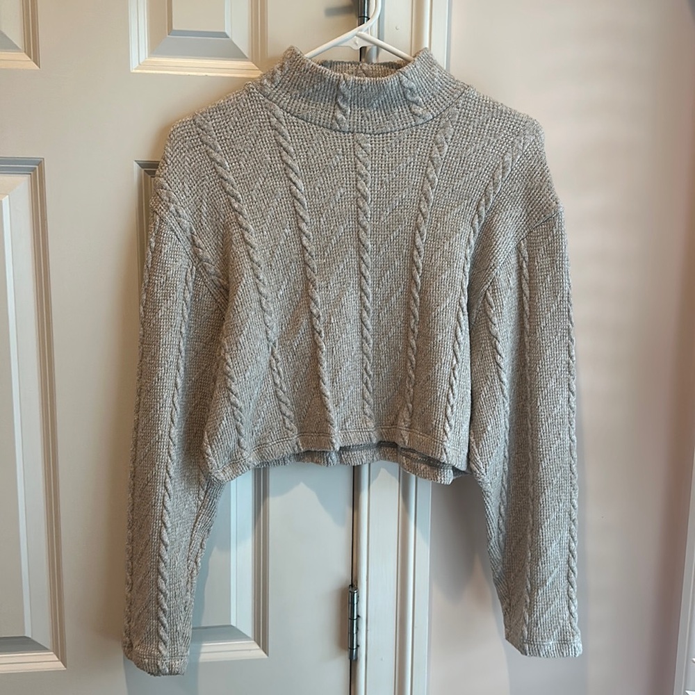Zara: tan sweater, size Medium